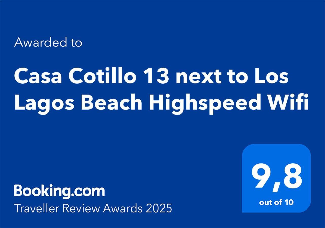Casa Cotillo 13 Next To Los Lagos Beach Highspeed Wifi Exterior photo